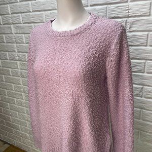 Marled Reunited Sweater in Marled Dusty Rose